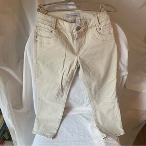 Chico's Light Beige Ankle Jeans